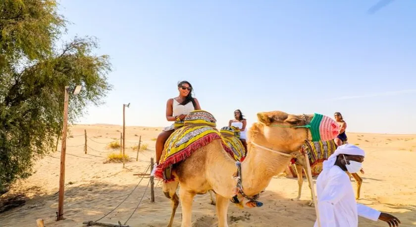 Evening Red Dunes Desert Safari with Barbeque at Al Khayma Camp