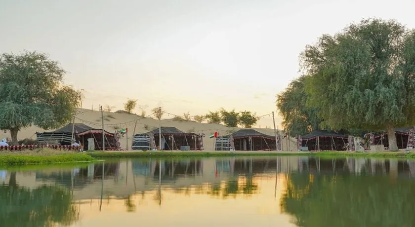Evening Red Dunes Desert Safari with Barbeque at Al Khayma Camp